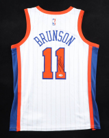 Jalen Brunson Signed Knicks Nike Authentic Jersey (JSA) at PristineAuction.com