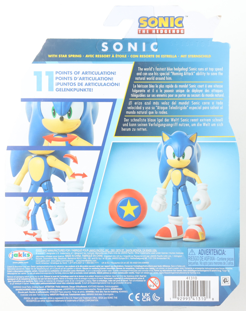 Ben Schwartz, Roger Craig Smith, & Jaleel White Signed "Sonic the Hedgehog" Sonic Action Figure (JSA) at PristineAuction.com Ben Schwartz, Roger Craig Smith, & Jaleel White Signed "Sonic the Hedgehog" Sonic Action Figure (JSA) at PristineAuction.com