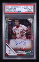Ilaix Moriba 2021-22 Topps UEFA Champions League Jade Autographs #BAIM RC #153/250 (PSA 10 | Autograph Graded 9) at PristineAuction.com