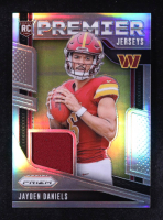 Jayden Daniels 2024 Panini Prizm Premier Jerseys #2 RC at PristineAuction.com