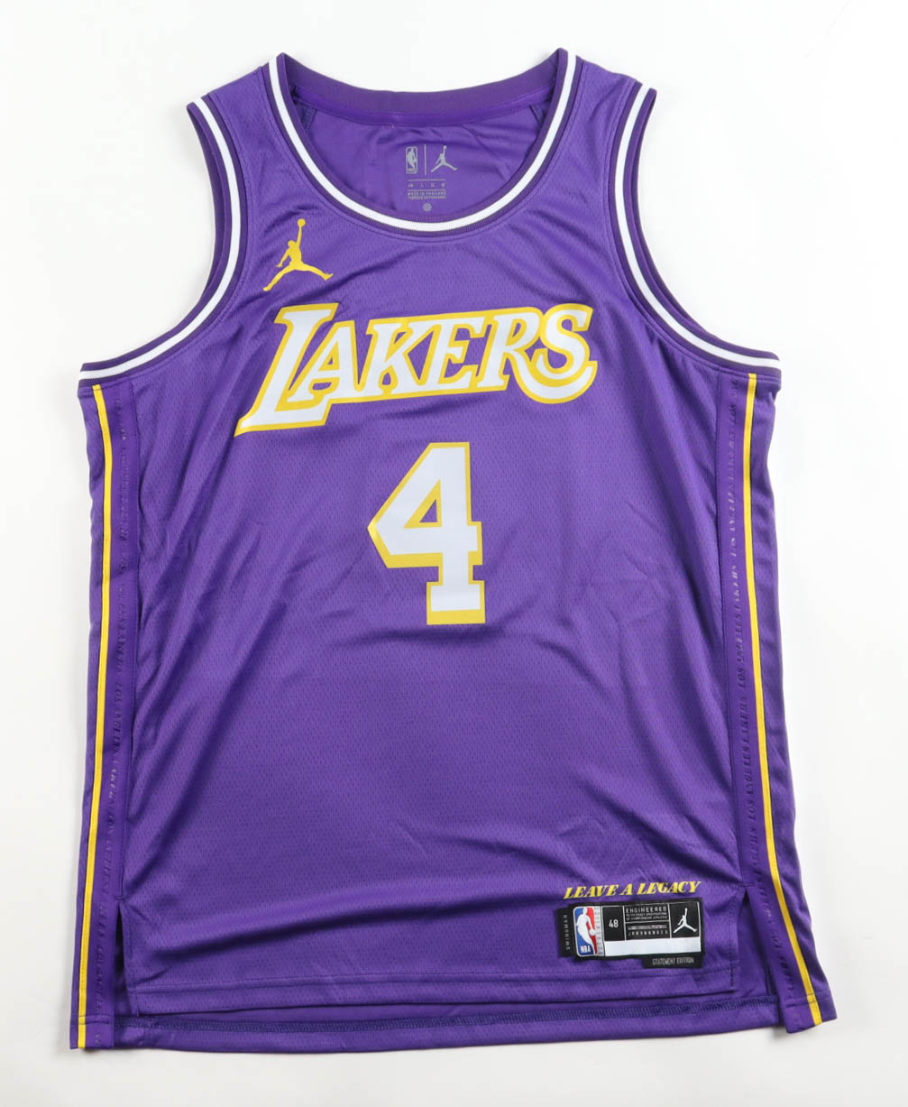 Dalton Knecht Signed Lakers Jordan Authentic Jersey (JSA) at PristineAuction.com Dalton Knecht Signed Lakers Jordan Authentic Jersey (JSA) at PristineAuction.com