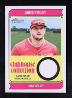 Mike Trout 2023 Topps Heritage Clubhouse Collection Relics #CCRMT at PristineAuction.com