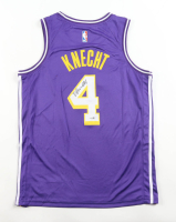 Dalton Knecht Signed Lakers Jordan Authentic Jersey (JSA) at PristineAuction.com