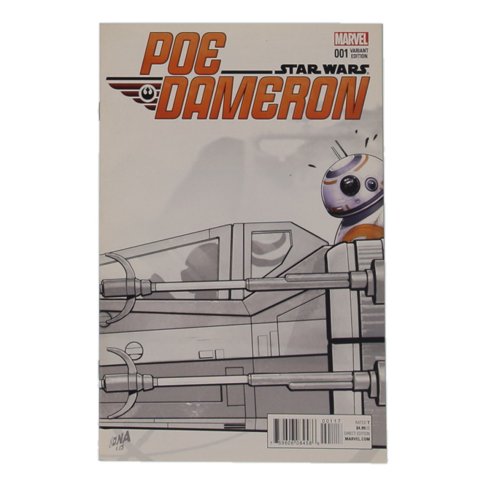 2016 "Poe Dameron" Issue #1 Marvel Comic Book at PristineAuction.com
