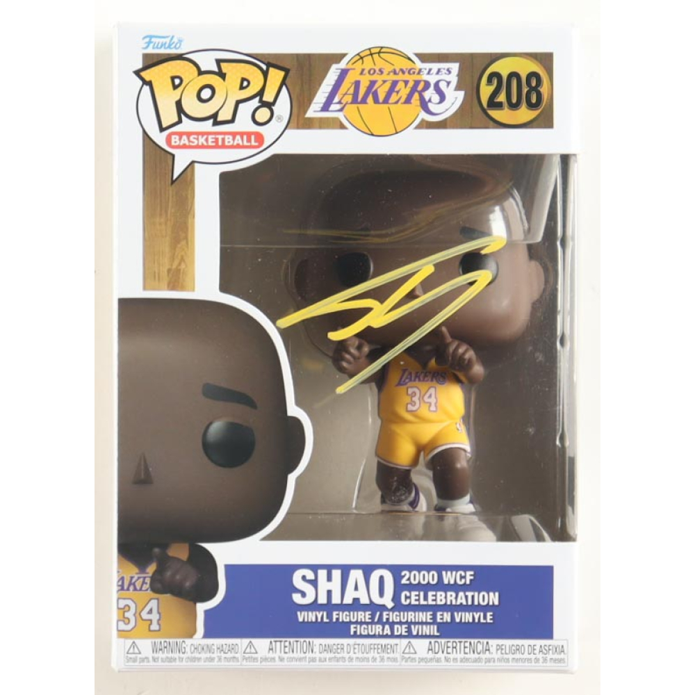Shaquille O'Neal Signed "Lakers" #208 Shaq 2000 WCF Celebration Funko Pop! Vinyl Figure (Beckett) at PristineAuction.com
