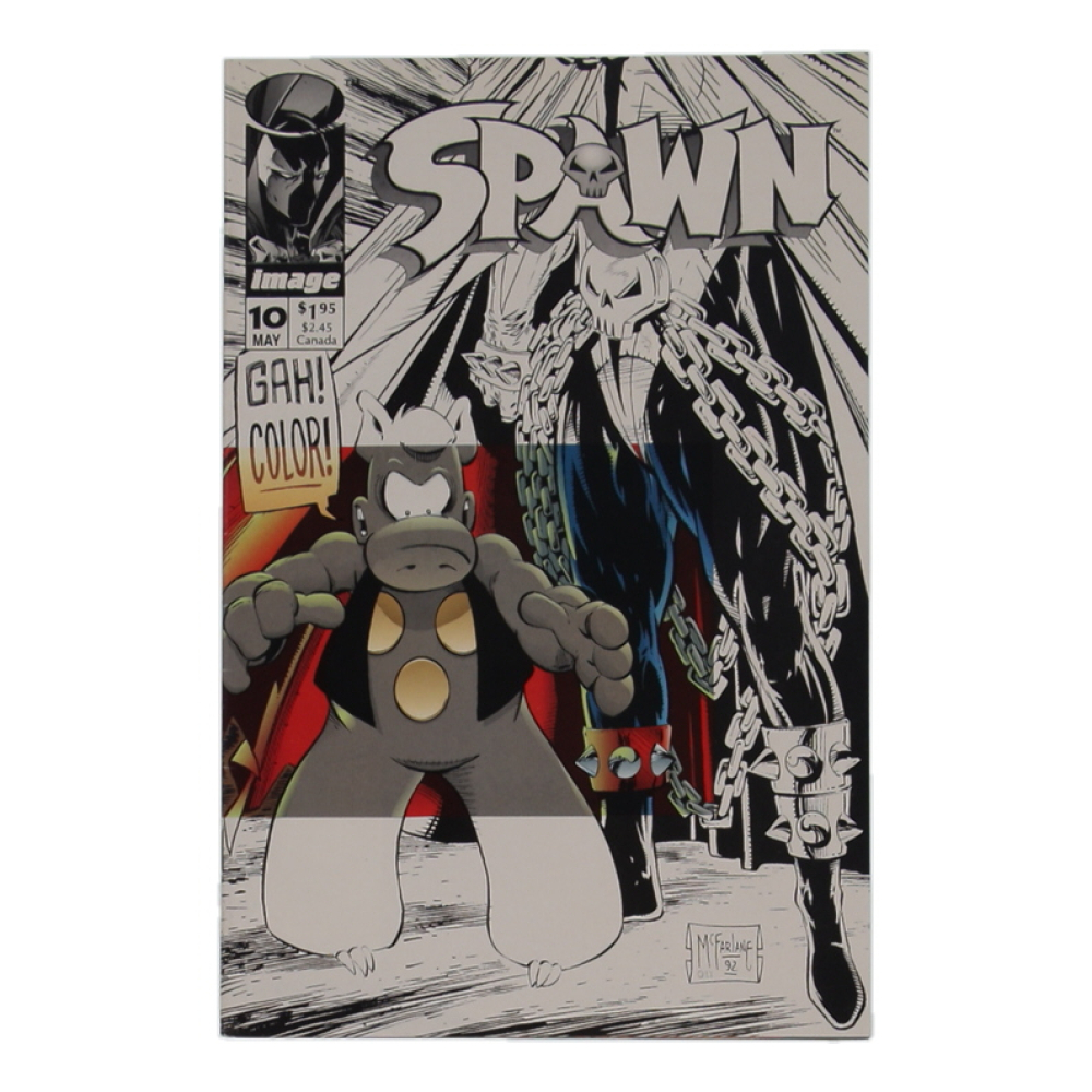 1993 "Spawn" Issue #10 Image Comic Book at PristineAuction.com
