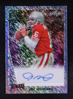 Joe Montana 2024 Leaf Metal Teal Shimmer Autographs #90LJM5 #1/1 at PristineAuction.com