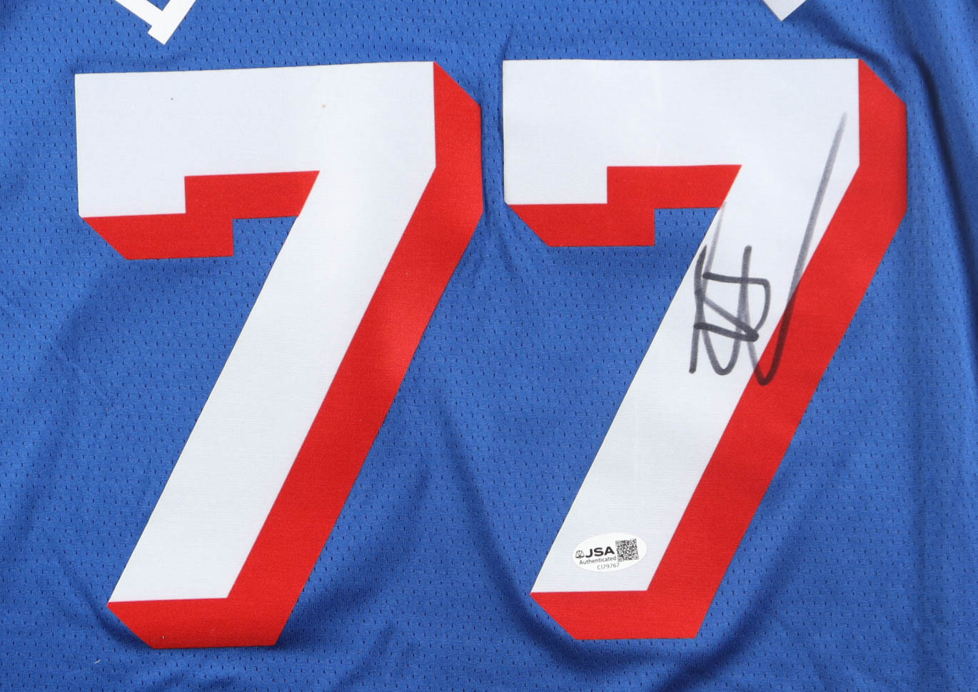 V. J. Edgecombe Signed 76ers Nike Authentic Jersey (JSA) at PristineAuction.com V. J. Edgecombe Signed 76ers Nike Authentic Jersey (JSA) at PristineAuction.com