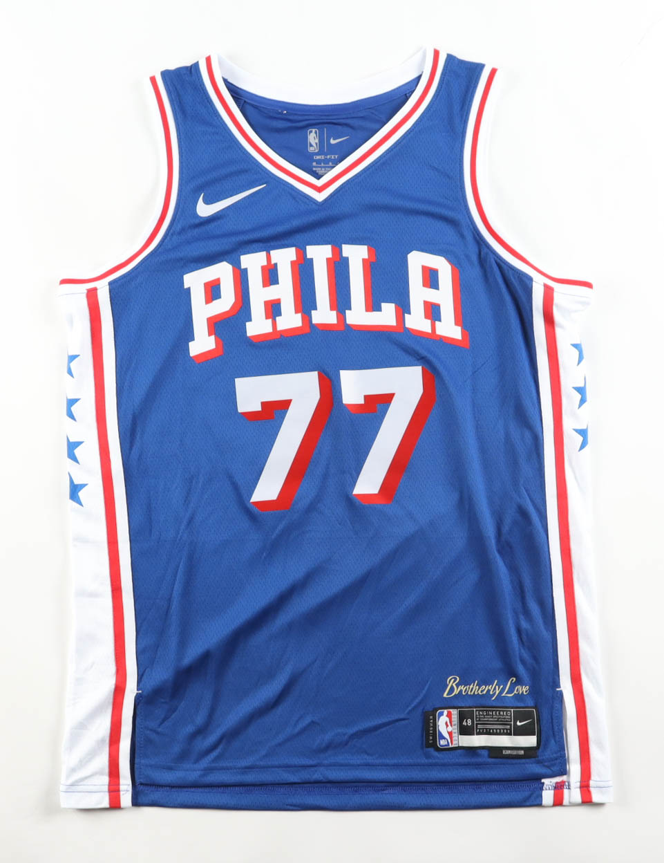 V. J. Edgecombe Signed 76ers Nike Authentic Jersey (JSA) at PristineAuction.com V. J. Edgecombe Signed 76ers Nike Authentic Jersey (JSA) at PristineAuction.com