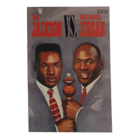 1992 "Bo Jackson vs. Michael Jordan" Issue #1 Celebrity Comics Book at PristineAuction.com