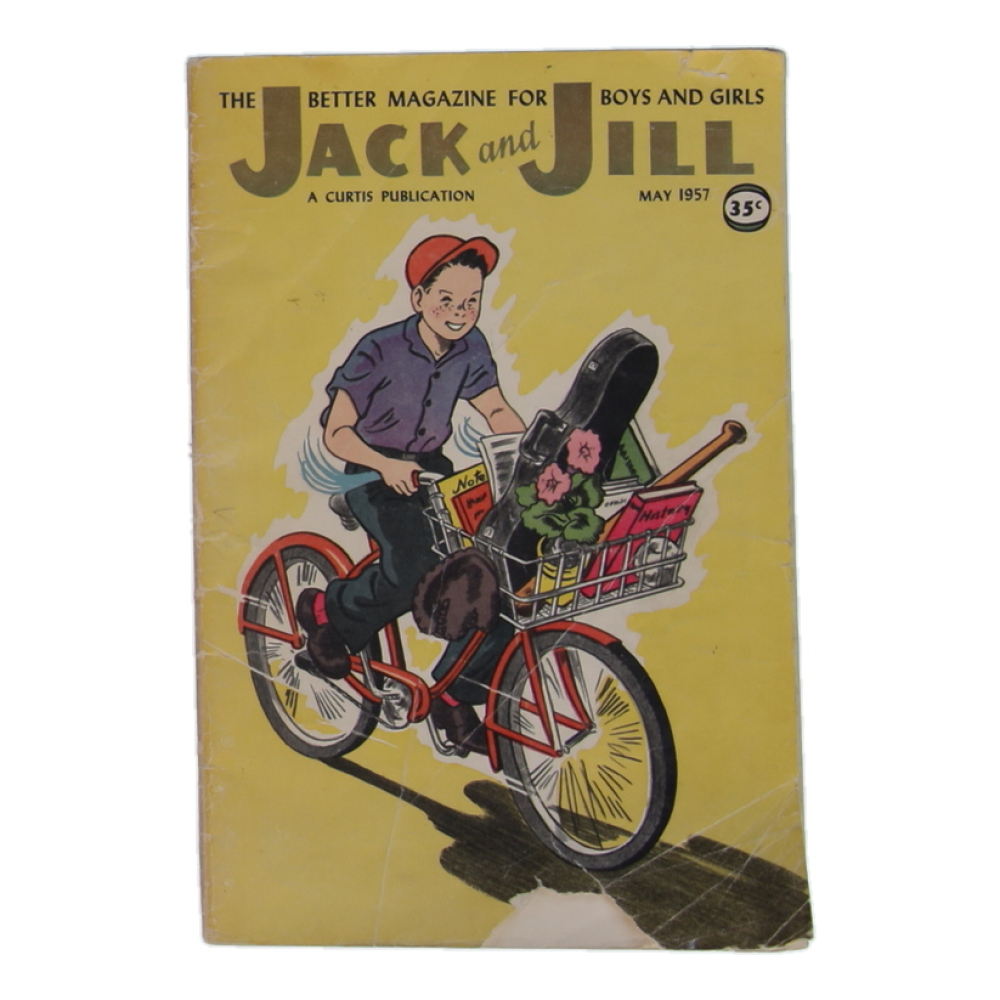 1957 "Jack and Jill" Volume 19, Issue #7 Curtis Publication Magazine at PristineAuction.com