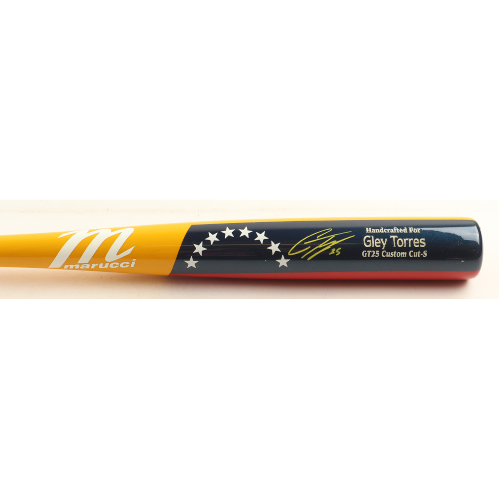 Gleyber Torres Signed Marucci GT25 Model Baseball Bat (MLB) at PristineAuction.com