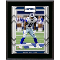 Micah Parsons Cowboys Sublimated Player Plaque at PristineAuction.com