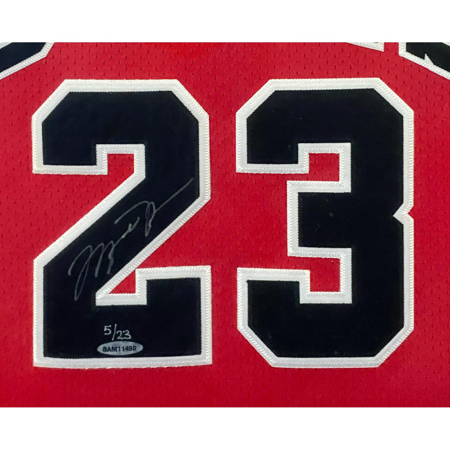 Michael Jordan Signed LE Bulls Custom Framed Jersey Display with 1991 Championship Patch (UDA) at PristineAuction.com Michael Jordan Signed LE Bulls Custom Framed Jersey Display with 1991 Championship Patch (UDA) at PristineAuction.com