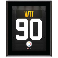 T.J. Watt Steelers Jersey Number Framed Plaque at PristineAuction.com
