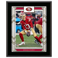 Brock Purdy 49ers Sublimated Player Plaque at PristineAuction.com