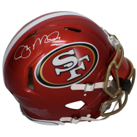 Joe Montana Signed 49ers Full-Size Authentic On-Field Flash Alternate Speed Helmet with Custom Visor (Fanatics) at PristineAuction.com