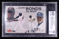 Barry Bonds 2002 Fleer Bonds 4X MVP Jumbo #NNO #384/5000 (BCCG 10) at PristineAuction.com
