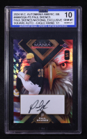 Paul Skenes 2024 Wild Card Automania America All-Star Square Eagle Rainbow Holo Autographs #AMASQAPS #1/1 RC (ISA 10) at PristineAuction.com
