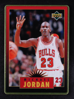 Michael Jordan 1996 Upper Deck Jordan Metal #5 at PristineAuction.com