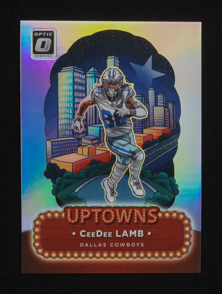 CeeDee Lamb 2024 Donruss Optic Uptowns #21 at PristineAuction.com CeeDee Lamb 2024 Donruss Optic Uptowns #21 at PristineAuction.com