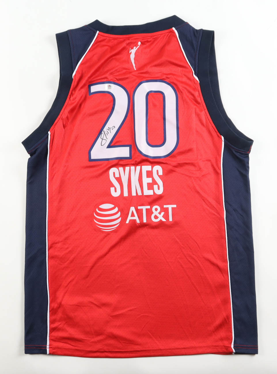 Brittney Sykes Signed Sparks Mystics Authentic Jersey (PSA) at PristineAuction.com Brittney Sykes Signed Sparks Mystics Authentic Jersey (PSA) at PristineAuction.com