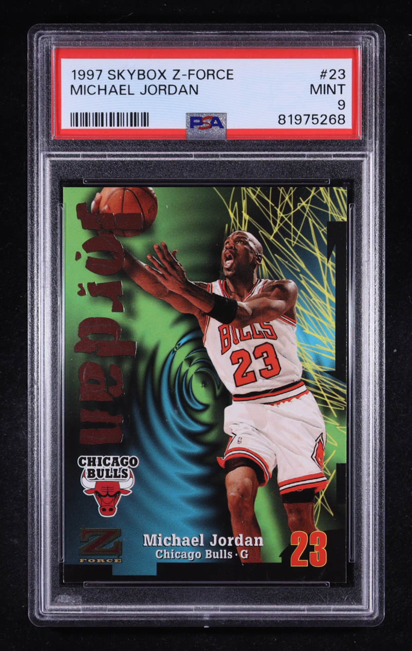 Michael Jordan 1997-98 Z-Force #23 (PSA 9) at PristineAuction.com Michael Jordan 1997-98 Z-Force #23 (PSA 9) at PristineAuction.com