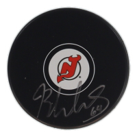 Joseph Blandisi Signed Devils Logo Hockey Puck (Beckett) at PristineAuction.com