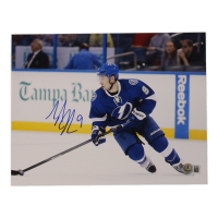 Tyler Johnson Signed Lightning 8x10 Photo (Beckett) at PristineAuction.com