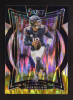 Caleb Williams 2024 Select Prizm Black and Gold Shock #25 RC at PristineAuction.com