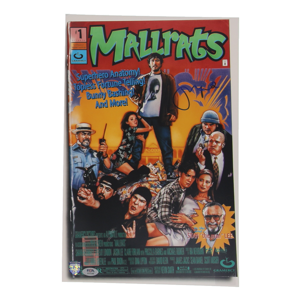 Jason Lee Signed "Mallrats" 11x17 Poster (PSA) at PristineAuction.com Jason Lee Signed "Mallrats" 11x17 Poster (PSA) at PristineAuction.com
