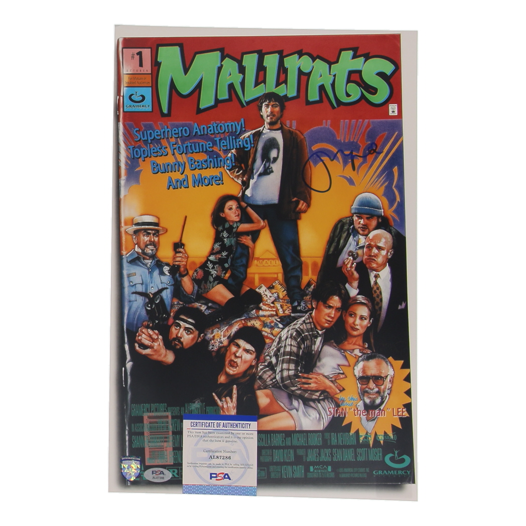 Jason Lee Signed "Mallrats" 11x17 Poster (PSA) at PristineAuction.com Jason Lee Signed "Mallrats" 11x17 Poster (PSA) at PristineAuction.com
