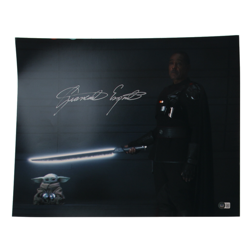 Giancarlo Esposito Signed "The Mandalorian" 16x20 Photo (Beckett) at PristineAuction.com Giancarlo Esposito Signed "The Mandalorian" 16x20 Photo (Beckett) at PristineAuction.com