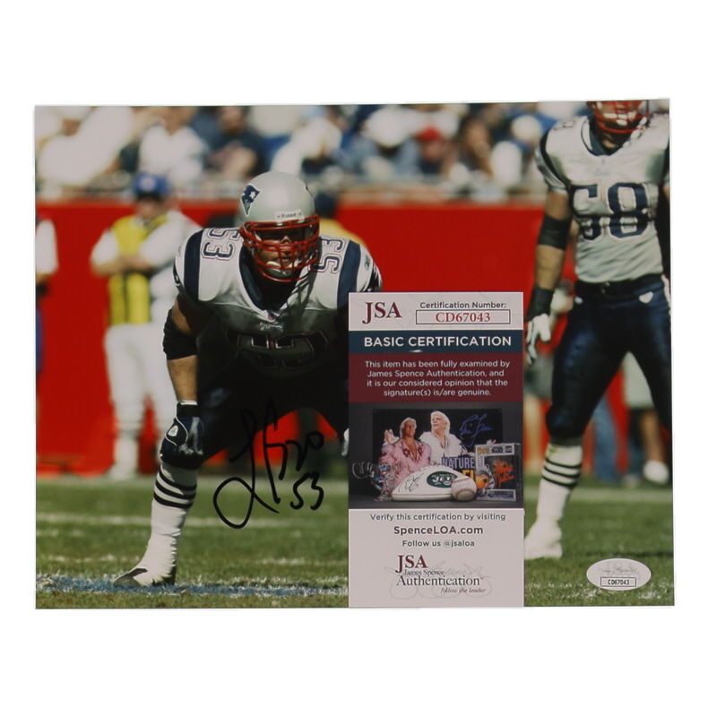 Larry Izzo Signed Patriots 8x10 Photo (JSA) at PristineAuction.com Larry Izzo Signed Patriots 8x10 Photo (JSA) at PristineAuction.com
