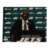 Aaron Glenn Signed Jets 8x10 Photo (JSA) at PristineAuction.com