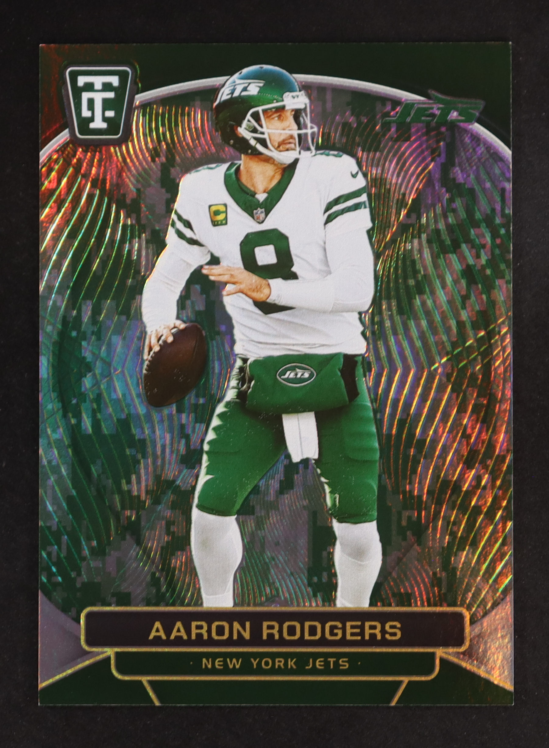 Aaron Rodgers 2024 Totally Certified Mirror Platinum Camo #68 #31/35 at PristineAuction.com Aaron Rodgers 2024 Totally Certified Mirror Platinum Camo #68 #31/35 at PristineAuction.com