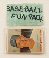 1957 Topps Baseball Card Fun Pack with (10) Cards at PristineAuction.com