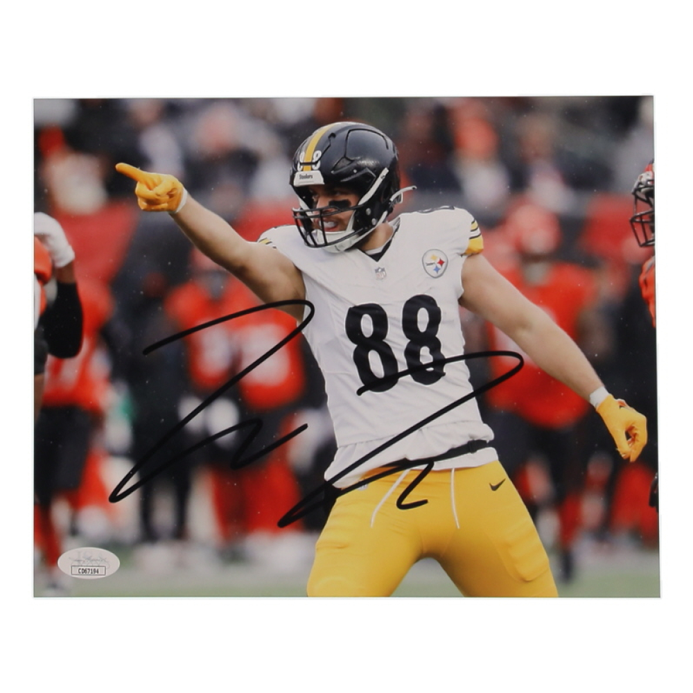 Pat Freiermuth Signed Steelers 8x10 Photo (JSA) at PristineAuction.com