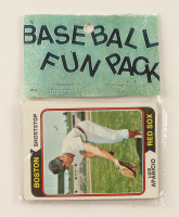 1974 Topps Baseball Card Fun Pack with (10) Cards at PristineAuction.com