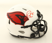 Rondale Moore Signed Cardinals Lunar Eclipse Alternate Speed Mini Helmet (Beckett) at PristineAuction.com