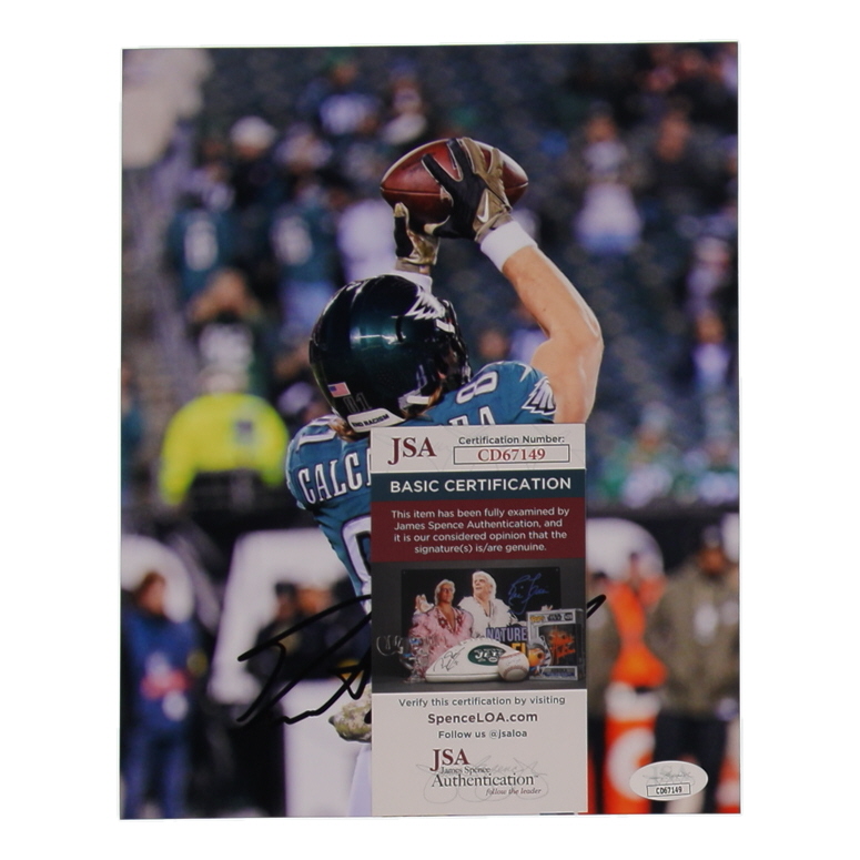 Grant Calcaterra Signed Eagles 8x10 Photo (JSA) at PristineAuction.com Grant Calcaterra Signed Eagles 8x10 Photo (JSA) at PristineAuction.com