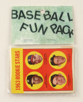 1963 Topps Baseball Card Fun Pack with (10) Cards at PristineAuction.com