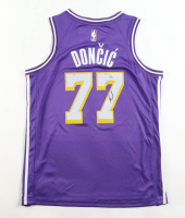Luka Doncic Signed Lakers Jordan Authentic Jersey (PSA) at PristineAuction.com