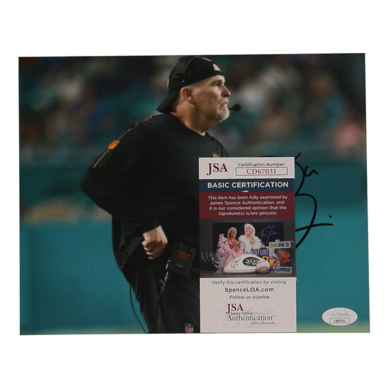 Dan Quinn Signed Commanders 8x10 Photo (JSA) at PristineAuction.com Dan Quinn Signed Commanders 8x10 Photo (JSA) at PristineAuction.com