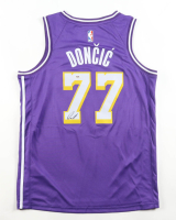Luka Doncic Signed Lakers Jordan Authentic Jersey (PSA) at PristineAuction.com