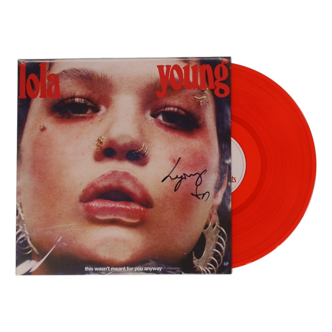 Lola Young Signed "This Wasn't Meant for You Anyway" Vinyl Record Album (JSA) at PristineAuction.com Lola Young Signed "This Wasn't Meant for You Anyway" Vinyl Record Album (JSA) at PristineAuction.com