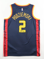 Brandin Podziemski Signed Warriors Nike Authentic Jersey (PSA) at PristineAuction.com