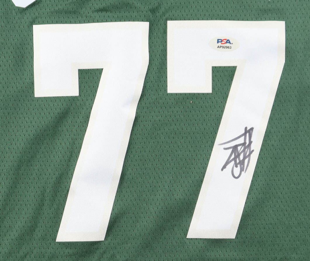 AJ Johnson Signed Bucks Nike Authentic Jersey (PSA) at PristineAuction.com AJ Johnson Signed Bucks Nike Authentic Jersey (PSA) at PristineAuction.com