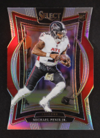 Michael Penix Jr. 2024 Select Prizm Silver Die Cut #80 RC at PristineAuction.com