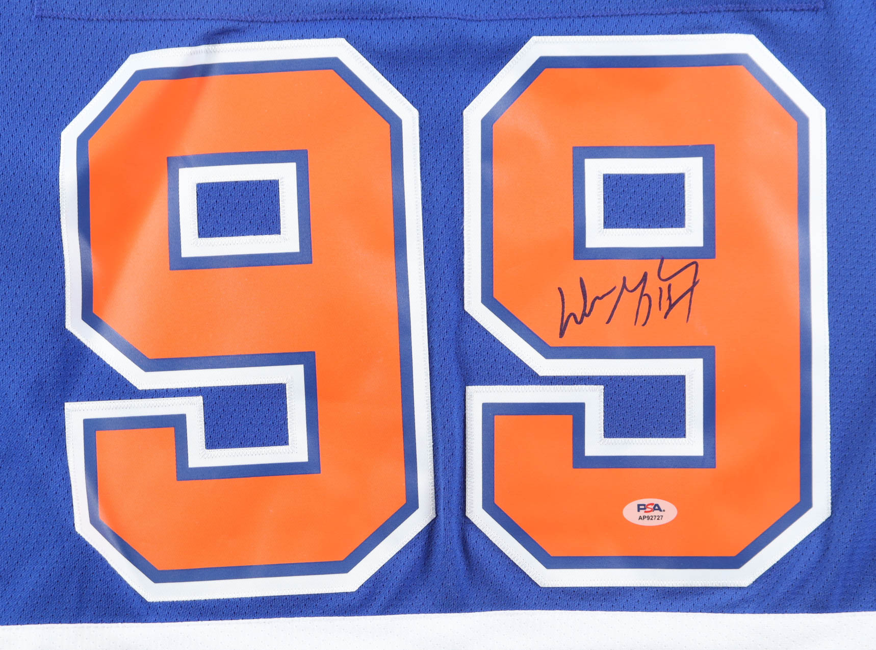 Wayne Gretzky Signed Oilers Mitchell & Ness Authentic Captain's Jersey With (PSA) at PristineAuction.com Wayne Gretzky Signed Oilers Mitchell & Ness Authentic Captain's Jersey With (PSA) at PristineAuction.com